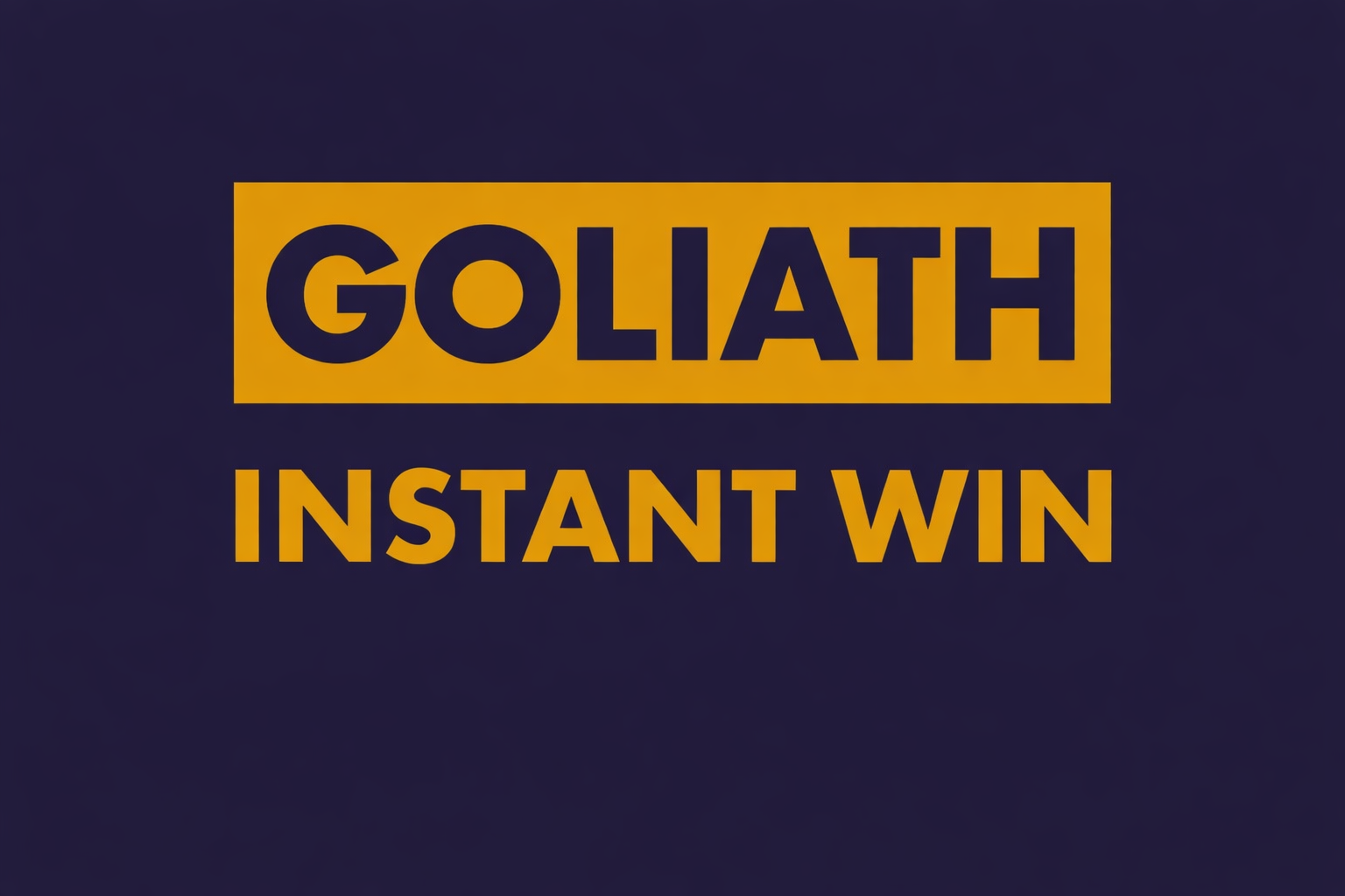 GOLIATH SEAT