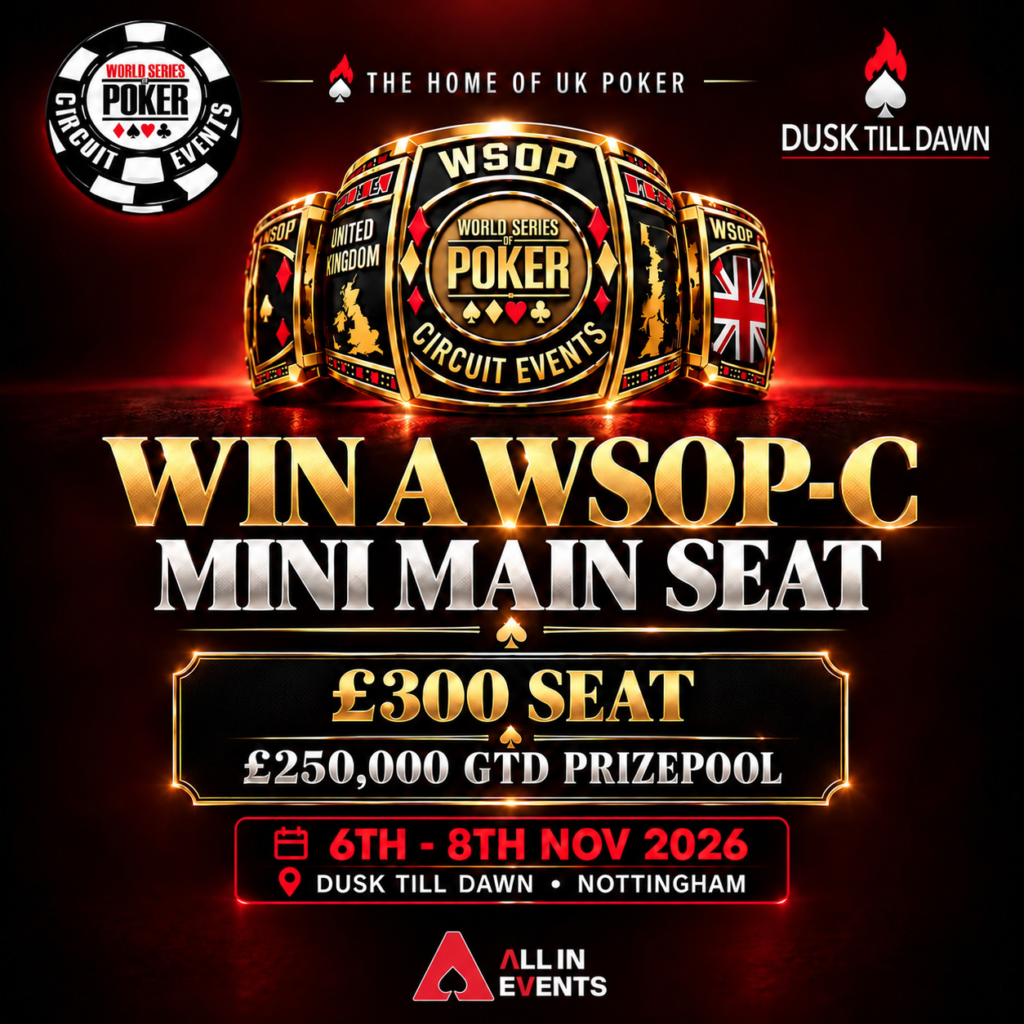 Win A WSOP-C Mini Main Seat (£300) #2