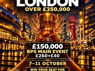 Win a BPS Championship Main Event Seat (£300)