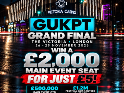 WIN A GUKPT GRAND FINAL SEAT (£2000)